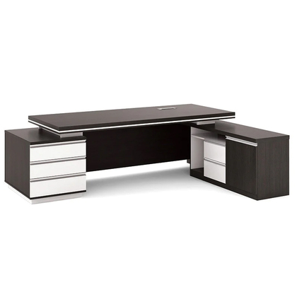 V J Interior  Executive Table with One side pedestal unit and E.R.U