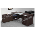 V J Interior  Executive Table with Both side pedestal unit