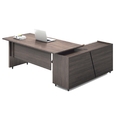 V J Interior  Executive Table with One side pedestal unit and E.R.U