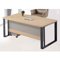 ELITZAR Executive Table with One side pedestal unit