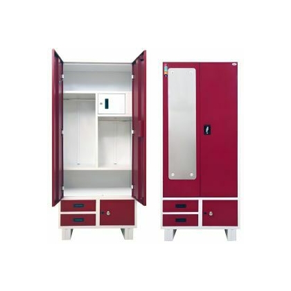 SINGHANIYA HINDUSTANI Almirah Steel wardrobe(having cloth hanging provision)