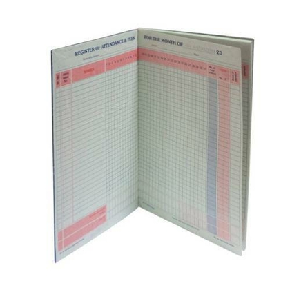 ABI BRAND ATTENDANCE REGISTER Diaries-printed-plain- register- 92 Pages