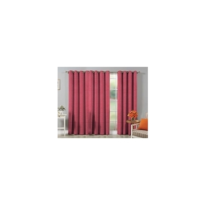 INTERNATIONAL EXPORT HOUSE Silk Floral Door Curtains