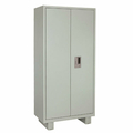 NEEMAN Almirah Steel shelving cabinet with partial wardrobe