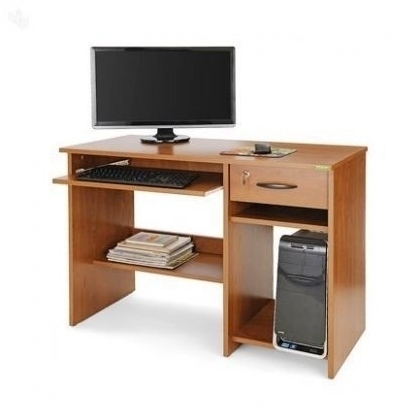 Unbranded 1525 millimeter X 760 millimeter (mm LxD) Executive Computer Table