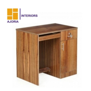 Ajoria Interiors Executive Table with One side pedestal unit