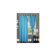 Renu's Collection Cotton Plain Door Curtains