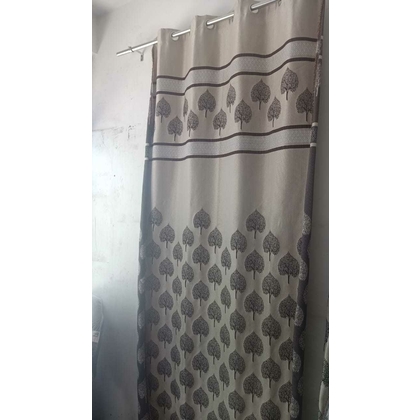 Unbranded Silk Stripes Door Curtains