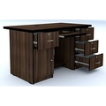 CHJUAN Executive Table with Both side pedestal unit