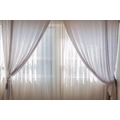 DDecor Cotton Plain Door Curtains