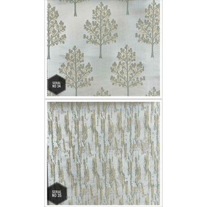 KAJAL Jute Stripes Door Curtains