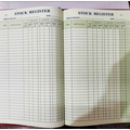 Chandan STOCK REGISTER Diaries-printed-plain- register- 500 Pages