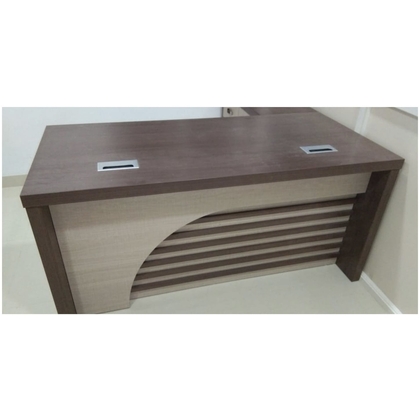 ALLWIN FURNITURES Executive Table with Both side pedestal unit