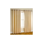 Unbranded Silk Plain Door Curtains