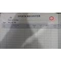 AMIR BOOK DEPOT STOCK REGISTER Diaries-printed-plain- register- 350 Pages