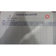 AMIR BOOK DEPOT STOCK REGISTER Diaries-printed-plain- register- 350 Pages