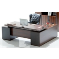 Featherlite Executive Table with One side pedestal unit and E.R.U