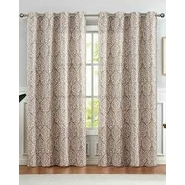 DREAMMATE Polyster Floral Door Curtains