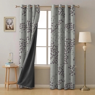 Unbranded Cotton Floral Door Curtains