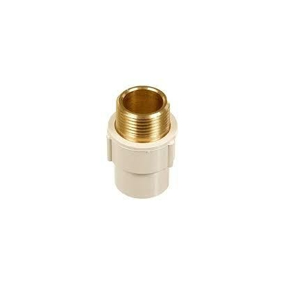 Unbranded 25 mm dia Male thread adapter(brass insert)