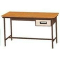 KIRTI IND Executive Table with Both side pedestal unit