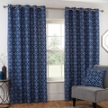 Unbranded Jute Floral Door Curtains