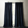 Unbranded Silk Plain Door Curtains