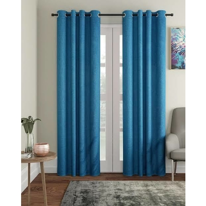 ACR Silk Plain Door Curtains