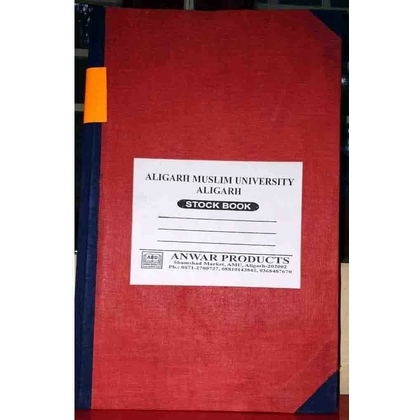 Unbranded STOCK REGISTER Diaries-printed-plain- register- 400 Pages