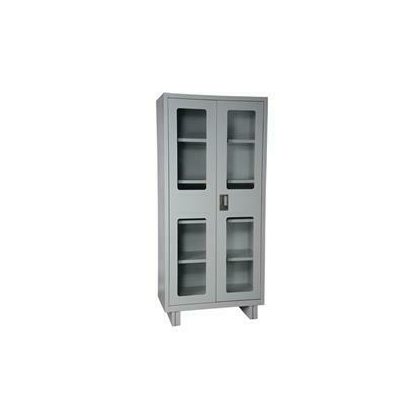 SRI GANESAN FURNITURE Almirah Steel with Glass door