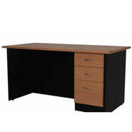 GOENKAN Executive Table with One side pedestal unit