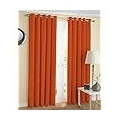 AIRWILL Cotton Plain Door Curtains