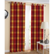 AIRWILL Cotton Geomatric Door Curtains