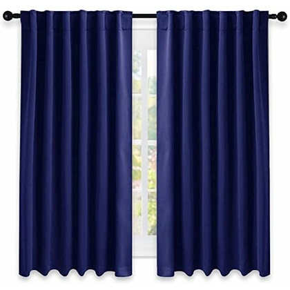 Unbranded Silk Plain Door Curtains