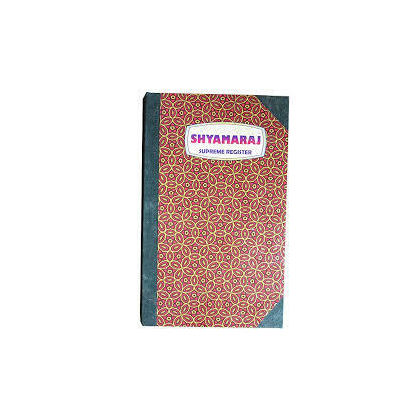 Unbranded PLAIN REGISTER Diaries-printed-plain- register- 80 Pages