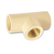 QUAA 15 mm dia tee(brass)