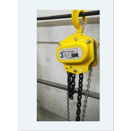 FERRETERRO Hand Operated Chain Pulley Block, Warranty 1 year