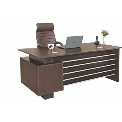 FLOYD Executive Table with One side pedestal unit and E.R.U