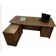 FLOYD Executive Table with One side pedestal unit and E.R.U