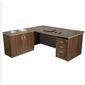 FLOYD Executive Table with One side pedestal unit and E.R.U