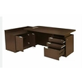 FLOYD Executive Table with One side pedestal unit and E.R.U