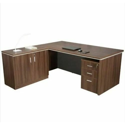 FLOYD Executive Table with One side pedestal unit and E.R.U