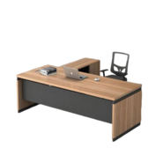 FLOYD Executive Table with One side pedestal unit and E.R.U