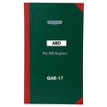 ABD PAY BILL REGISTER Diaries-printed-plain- register- 350 Pages