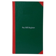 ABD PAY BILL REGISTER Diaries-printed-plain- register- 300 Pages