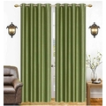 Unbranded Cotton Plain Door Curtains