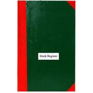 Amir book deepo STOCK REGISTER Diaries-printed-plain- register- 400 Pages