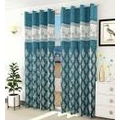 Unbranded Silk Floral Door Curtains