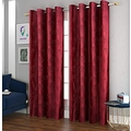 KAIRO--KAIRO FURNITURE INTERIOR Polyster Floral Door Curtains