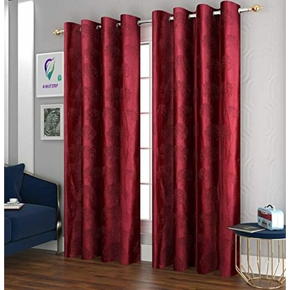 KAIRO--KAIRO FURNITURE INTERIOR Polyster Floral Door Curtains